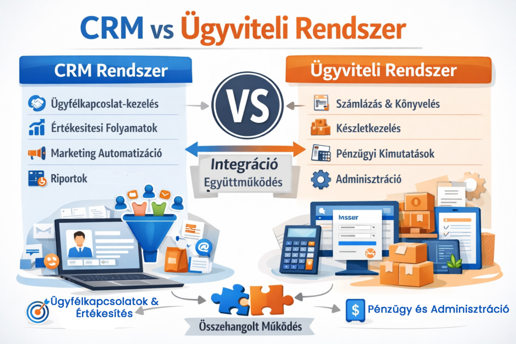 CRM vs Ügyviteli